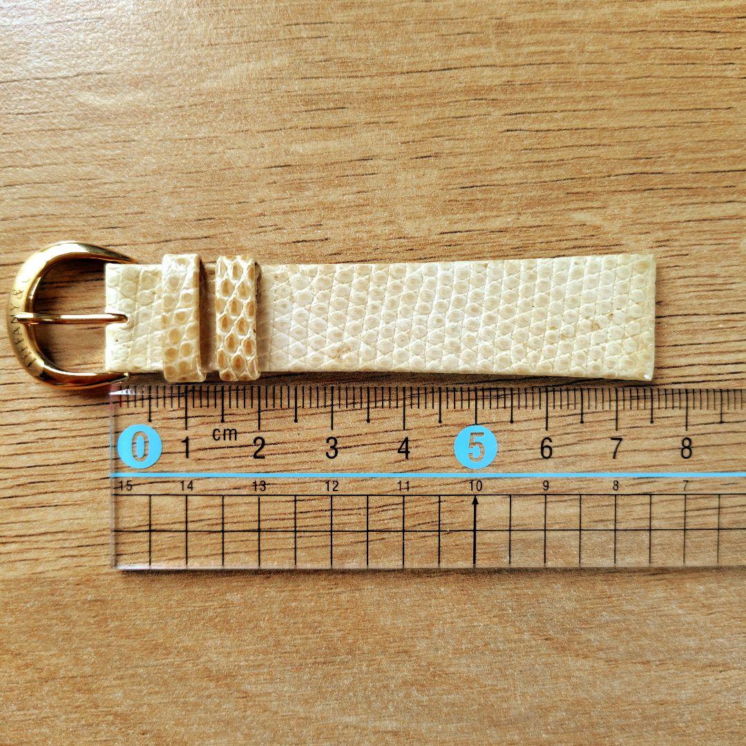 【希少】ティファニー 　ウォッチベルト　リザード　17ミリ