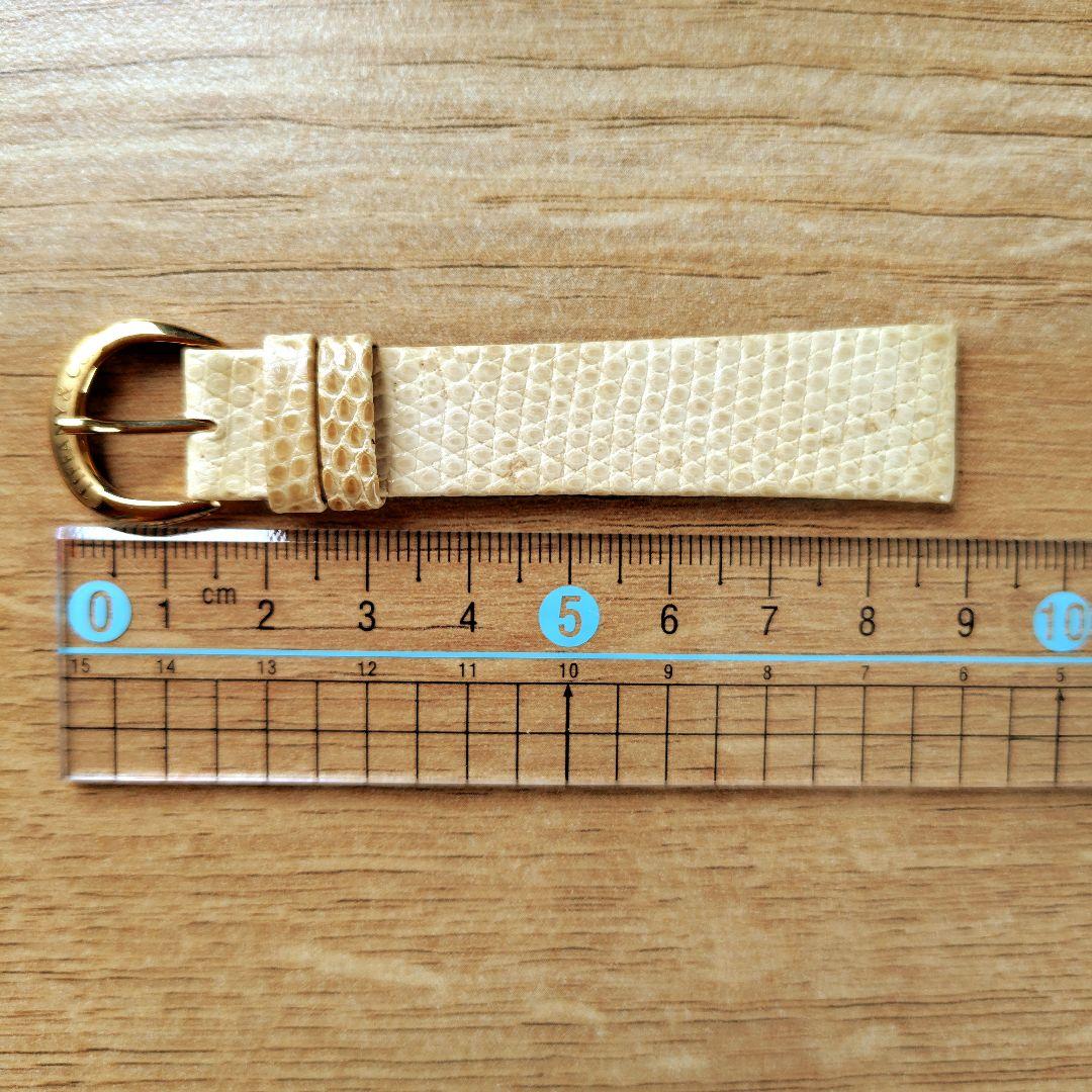 【希少】ティファニー 　ウォッチベルト　リザード　17ミリ