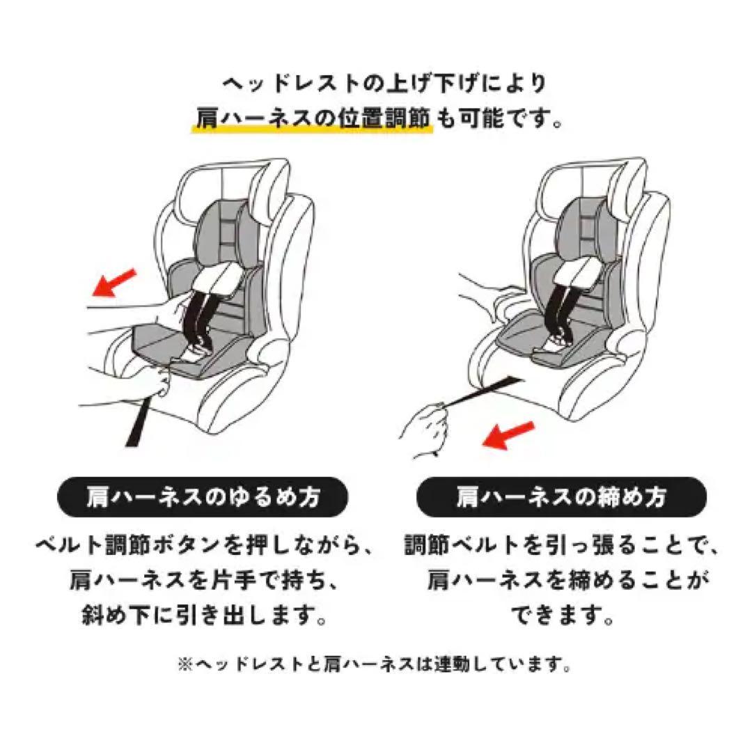 新品未使用❗️ アイリスプラザ　チャイルド＆ジュニアシートII　1歳3ヶ月頃OK