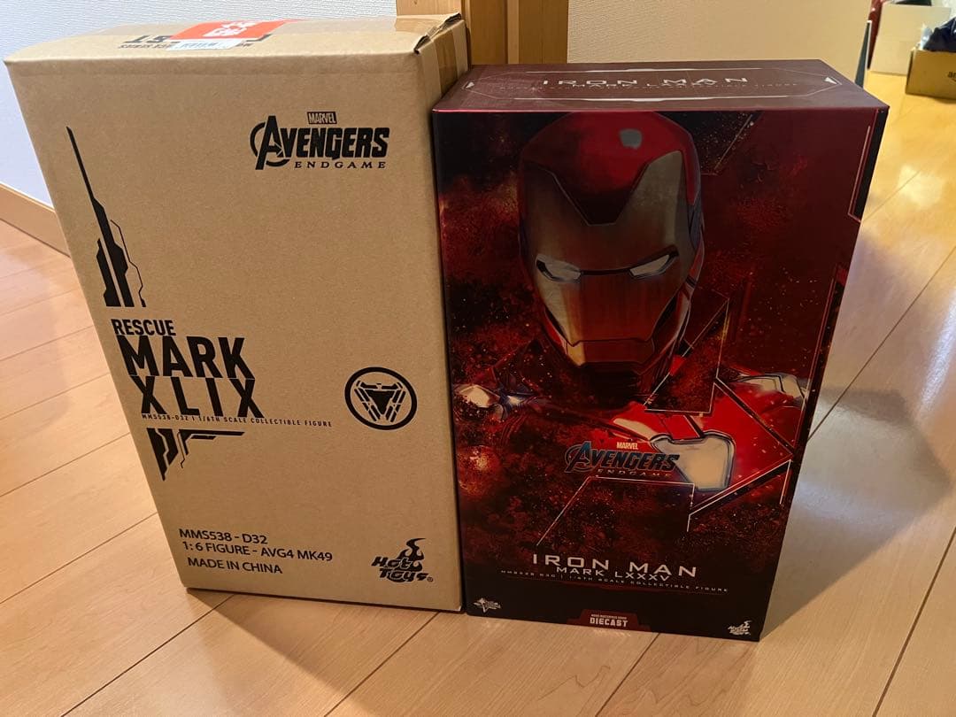 ホットトイズ ムービーマスターピース アイアンマン マーク85 レスキューセット