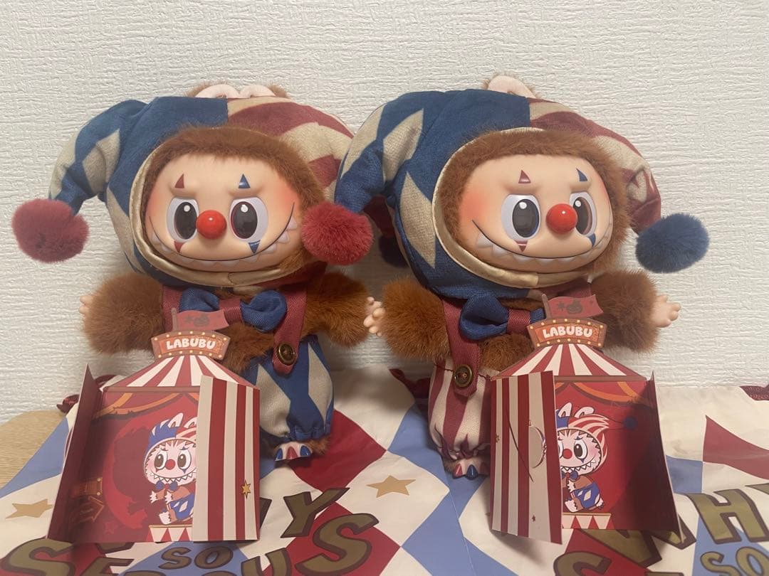 POPMART why so serious ラブブ　ピエロラブブ　2点