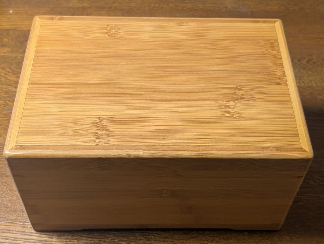 竹製茶盤兼収納箱