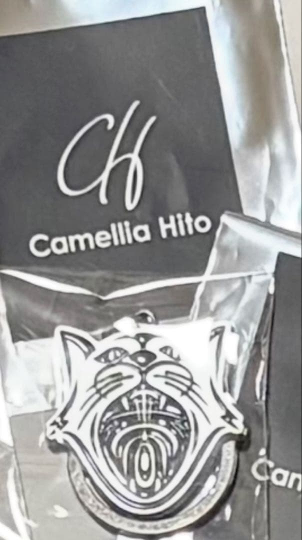 新品唾奇日本武道館限定CamelliaHito メタルキーホルダー猫　即日発送可