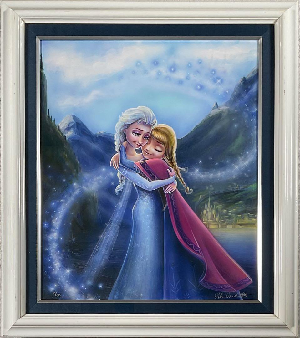 【アナと雪の女王】Vanderstelt ジクレ版画ディズニー証明書付き