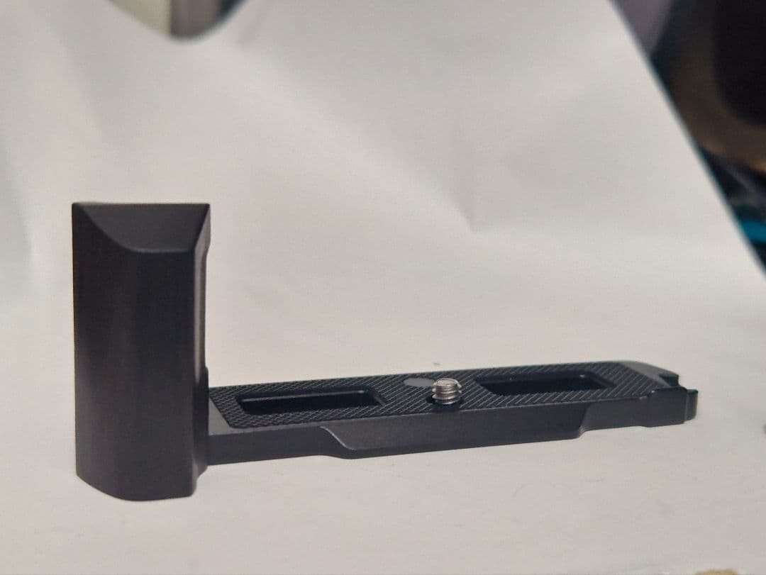 【OM・格安・絶版・未使用】オリンパス ウッドグリップ YUWOOD 黒