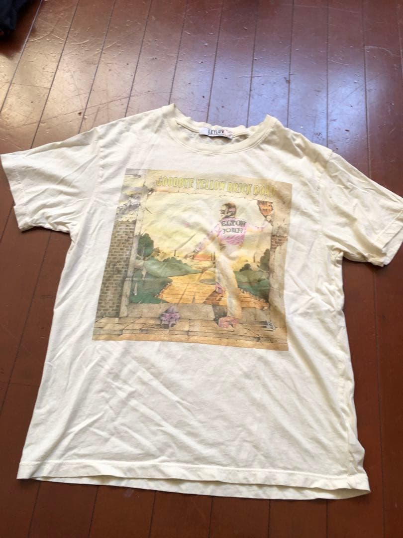 Anthropologie LetLuvEltonJohnエルトンジョンTシャツ