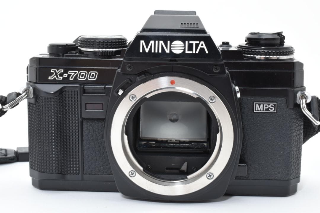 超美品 ミノルタ X-700 ブラック フィルム モルト新品交換済 H014