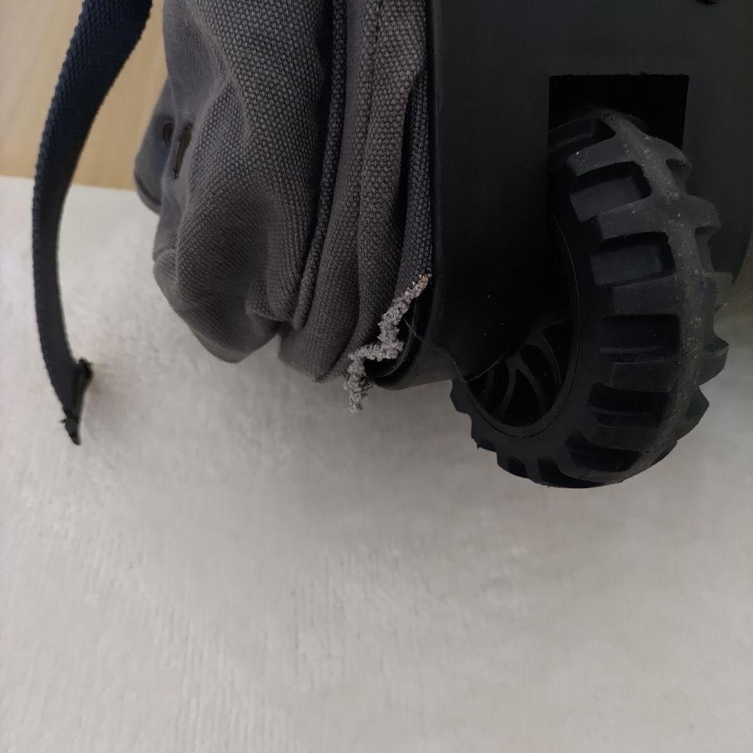 よっちゃん&アッ君　Diesel グレー キャリーバッグ