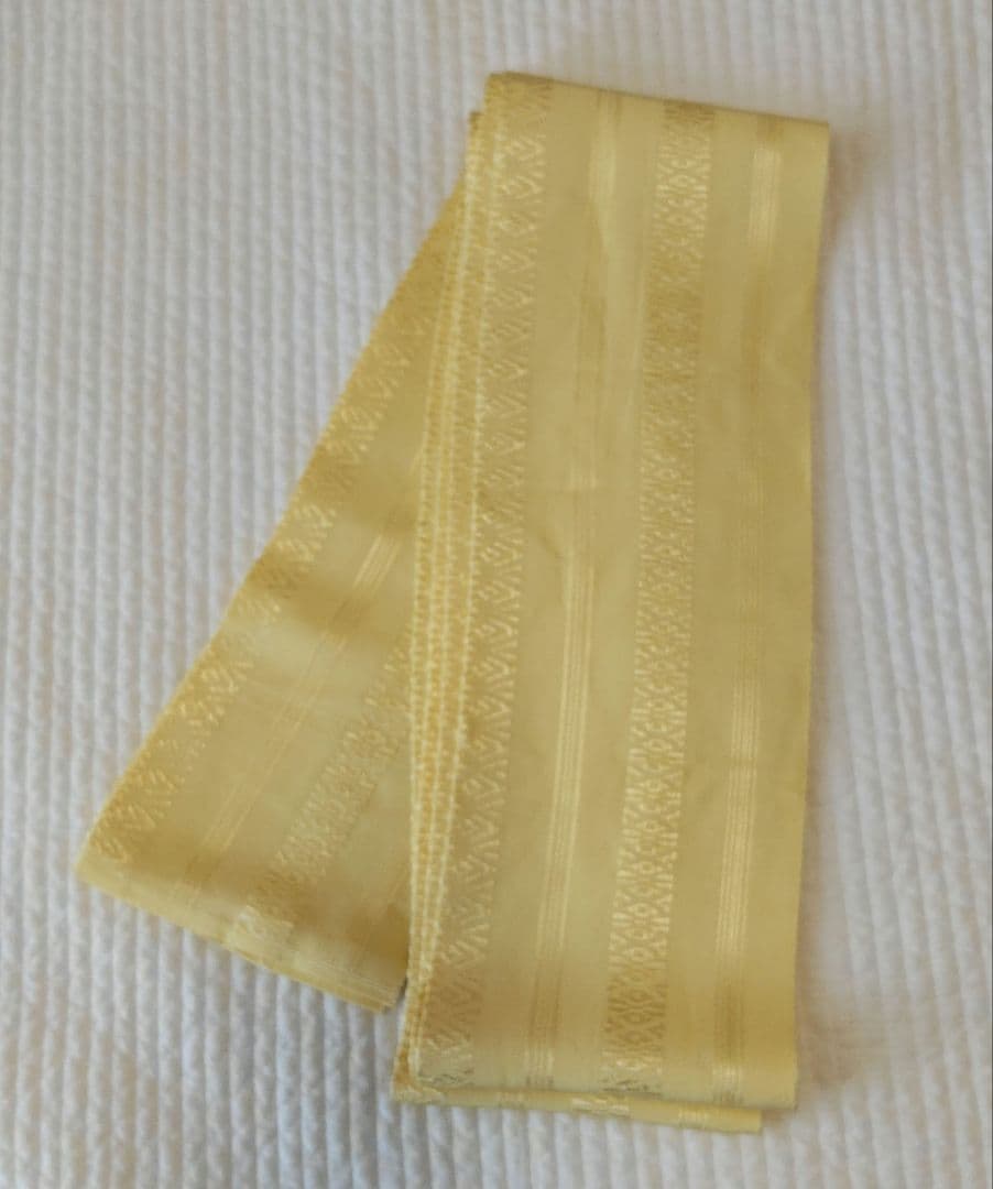 花古今　綿絽浴衣と帯セット　高島屋購入　百合柄