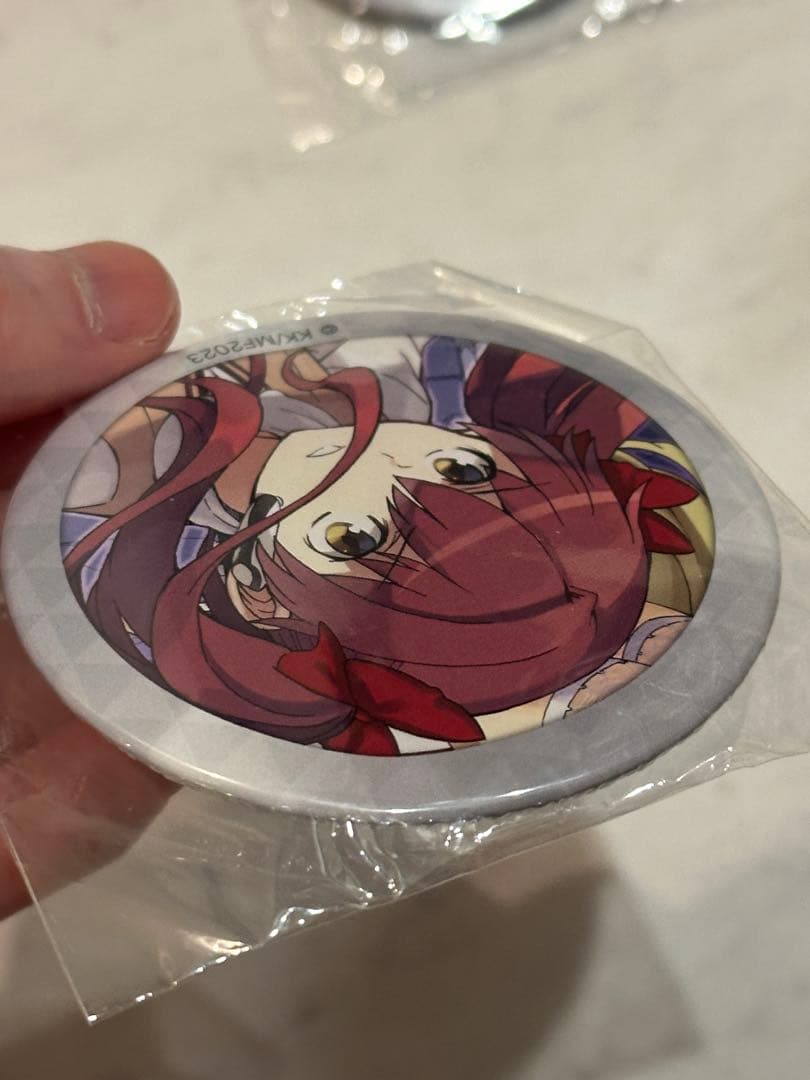 【希少】とある科学の超電磁砲 御坂美琴 缶バッジ 赤ずきん 原作 くじ引き堂