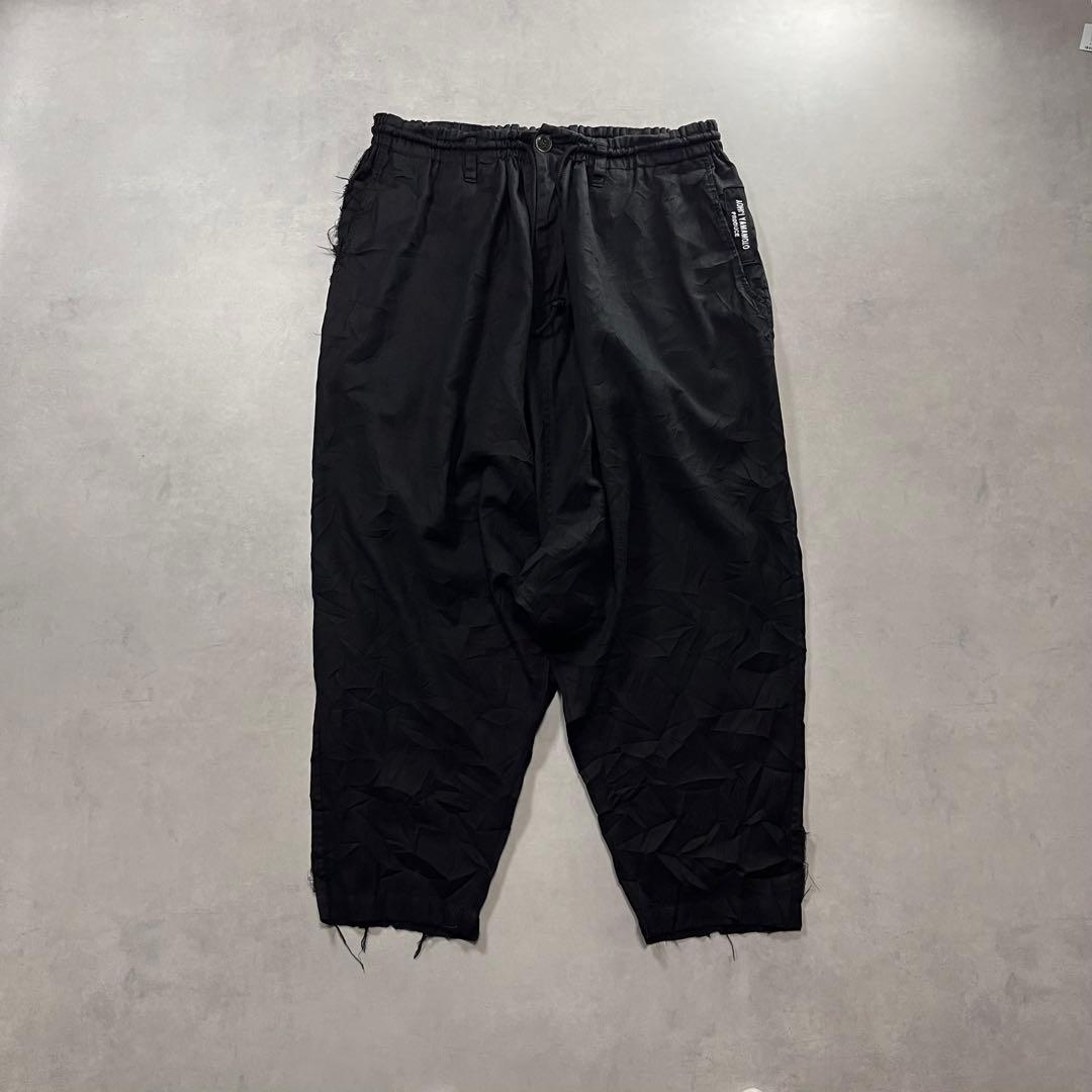 Yohji Yamamoto ヨウジ ヤマモト 皺加工 サルエルパンツ