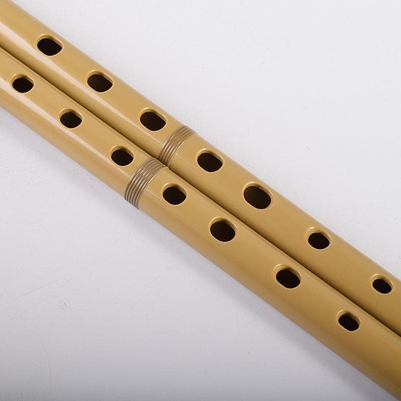 篠笛　スズキ　竹製　銀鈴　プラスチック　童子　七・八本調子　六本　V　R7808