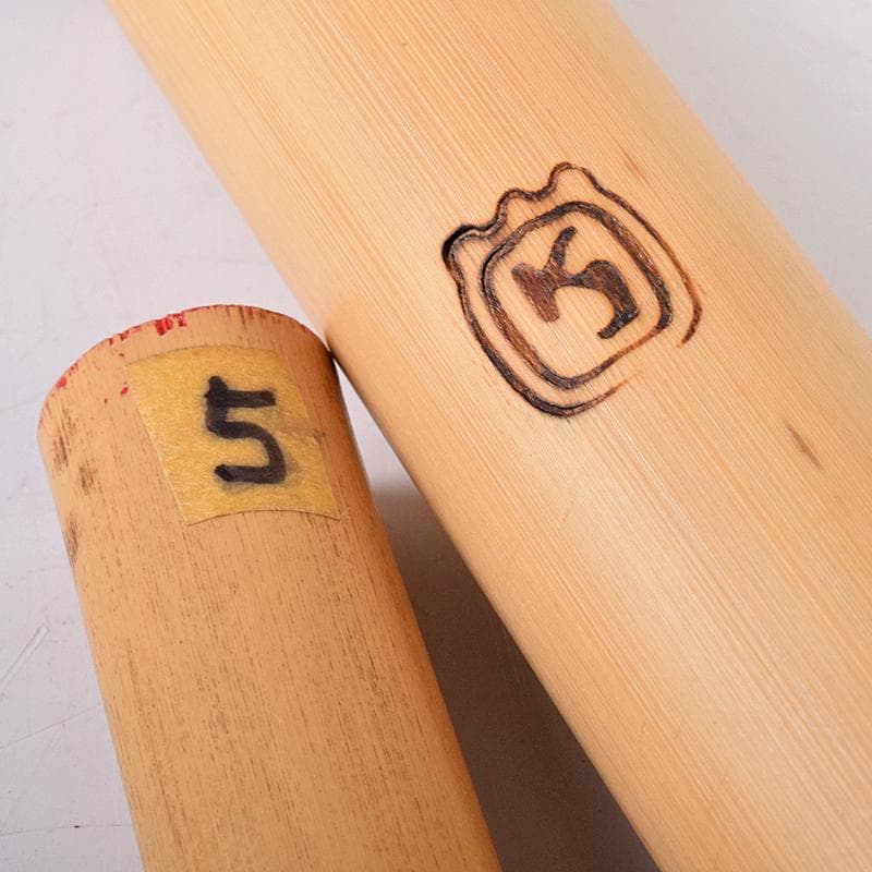 篠笛　スズキ　竹製　銀鈴　プラスチック　童子　七・八本調子　六本　V　R7808