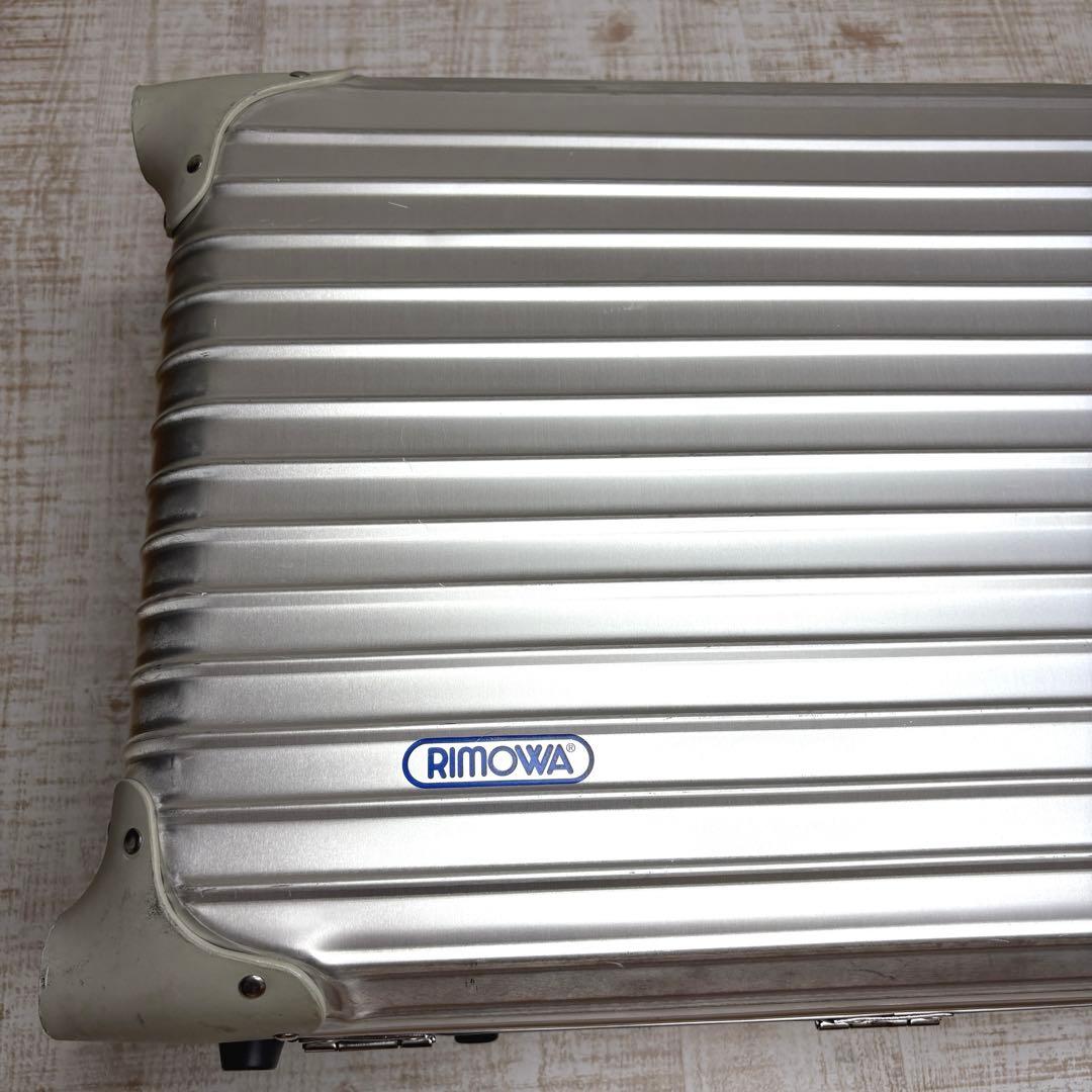 廃盤RIMOWAトパーズ　シルバーインテグラル　32L 2輪　機内持込み