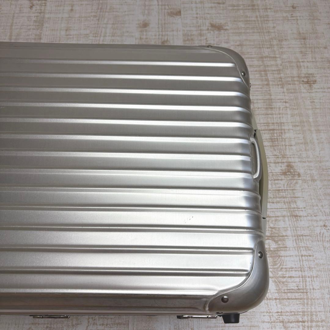 廃盤RIMOWAトパーズ　シルバーインテグラル　32L 2輪　機内持込み