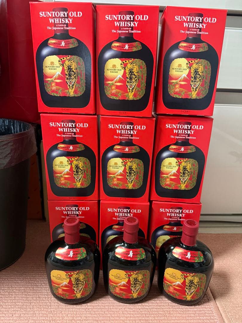 サントリーオールド　干支ボトル9本