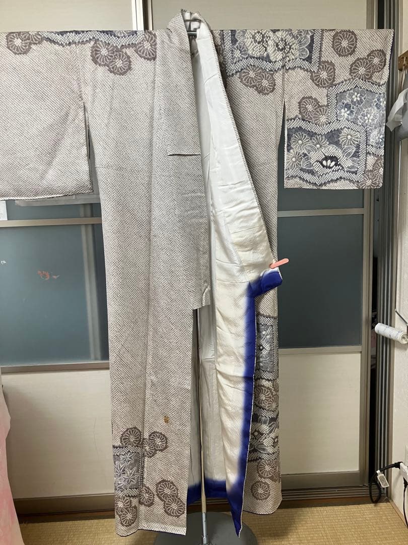 藤娘きぬたや　正絹　総絞り訪問着