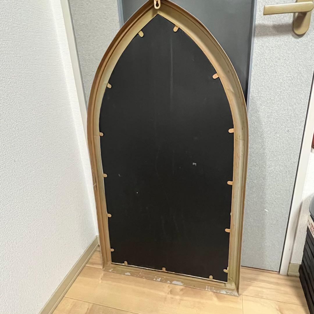 イタリアン　ウォールミラー　ヴィンテージミラー　アンティーク　壁掛け　立て掛け