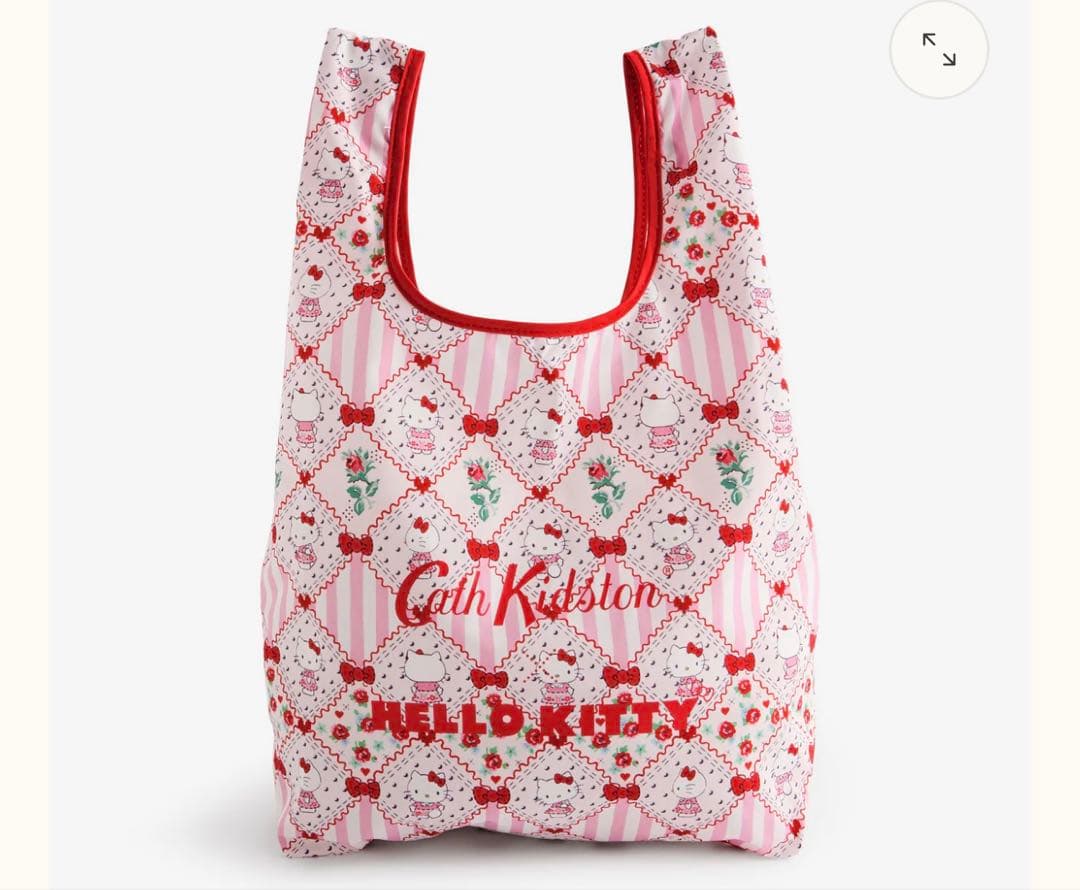 CathKidston×HelloKitty エコバッグinフェイスポーチ