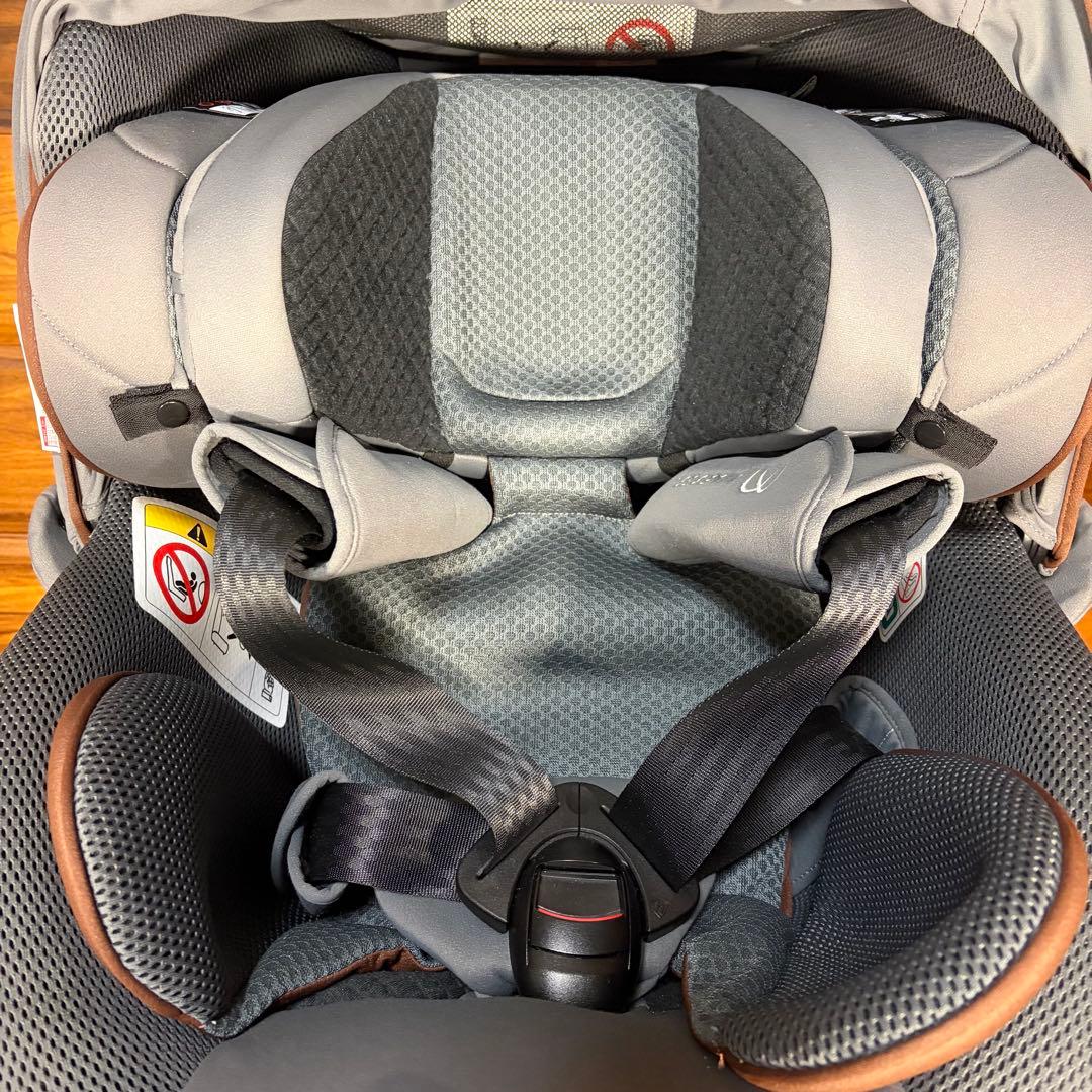 未使用級 エールべべ クルット R ウィISOFIX対応 チャイルドシート