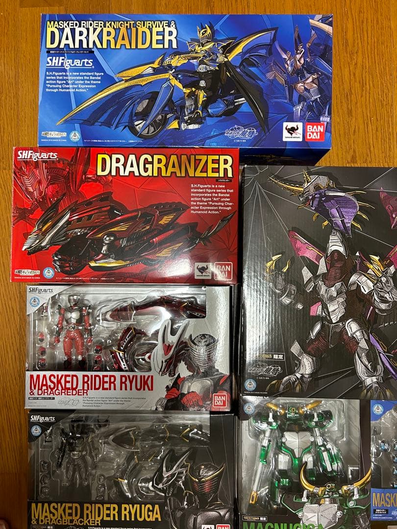 【美品】22点セット S.H.Figuarts 仮面ライダー龍騎シリーズ