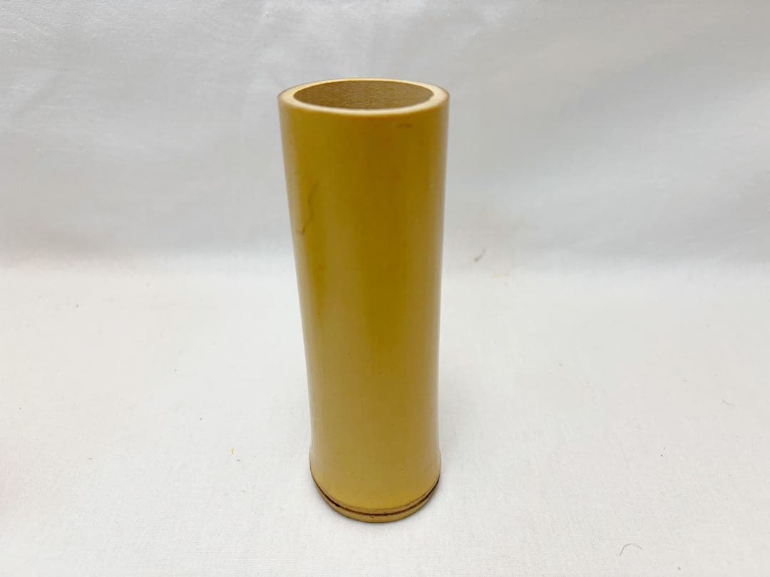 ほぼ未使用 茶道具 宗惠作 一閑塗 櫛型 莨盆如心斎好写し 粒足 火入 灰吹