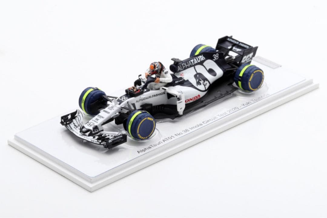 海外別注限定品 F1 AT01 角田裕毅 選手 イモラテスト 1/43 モデル