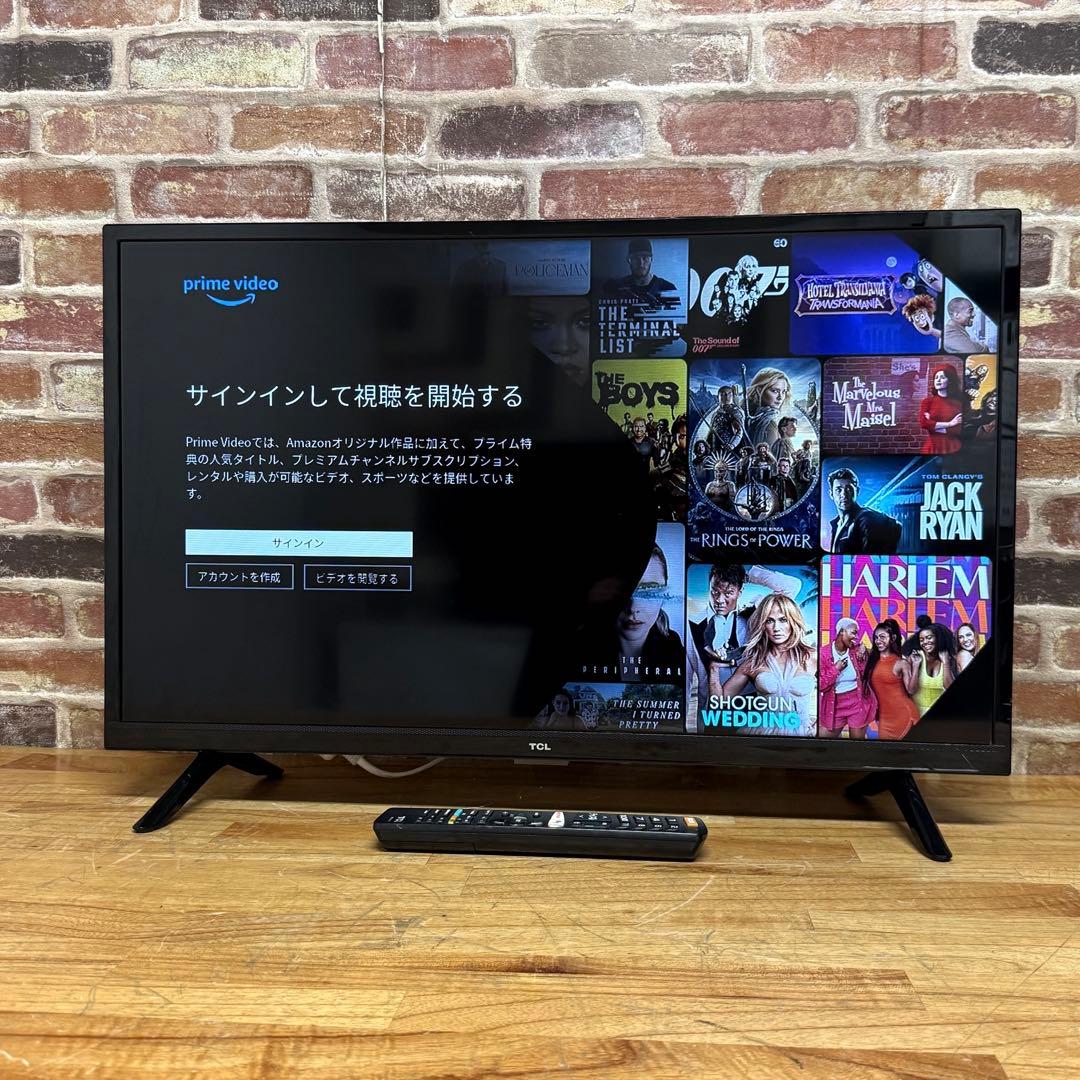 TCL 32V型 液晶テレビ スマートテレビ 32S515 ネット動画アプリ搭載