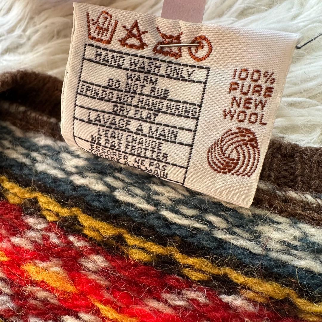 ジャミーソンズ　JAMIESONS ベスト　ジレ　フェアアイル　スコットランド製