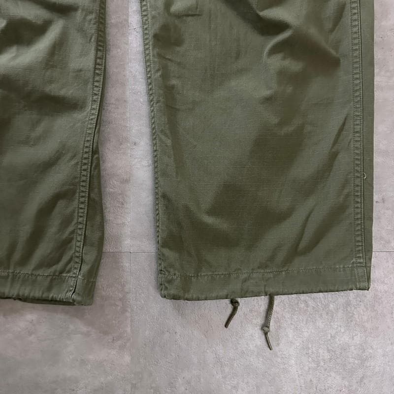 60s 米軍 OG-107 ジャングルファティーグパンツ 4th S-R