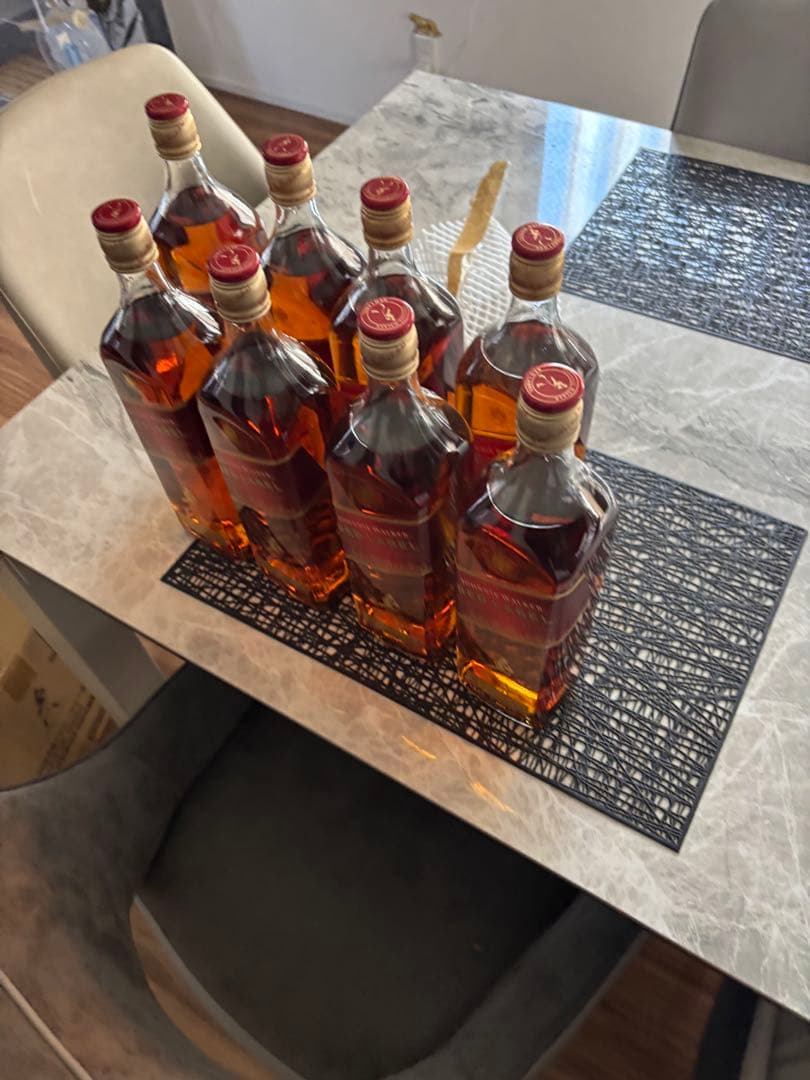 ジョニーウォーカー レッドラベル 8本セット 1000ml×8