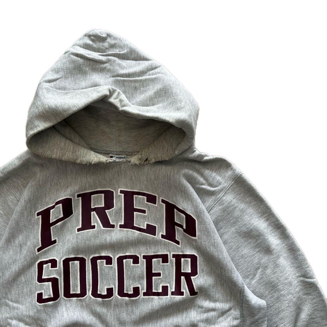 サ*ン様 80s/Champion/L/USA製/リバースウィーブ/パーカー/グ