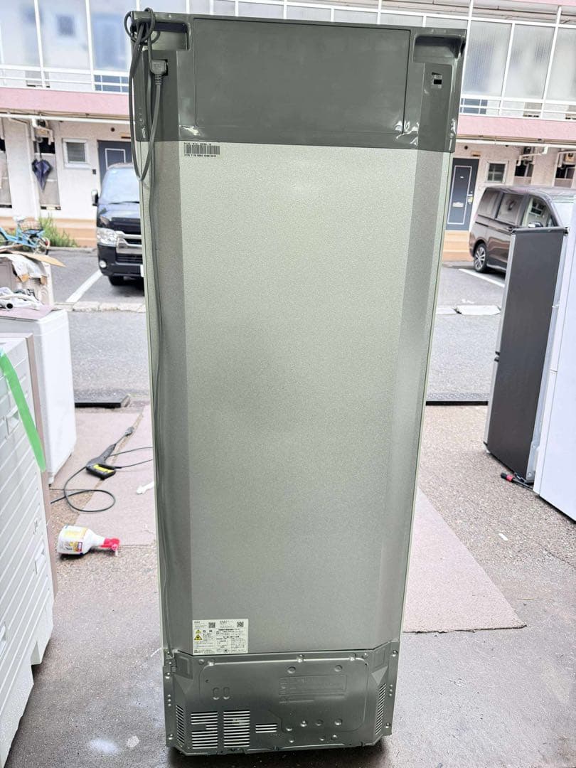 SHARP ノンフロン冷凍冷蔵庫 350L SJ-GW35J-W　2023年製