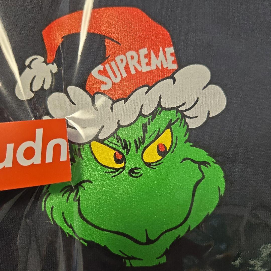 supreme grinch tee　Navy XL
