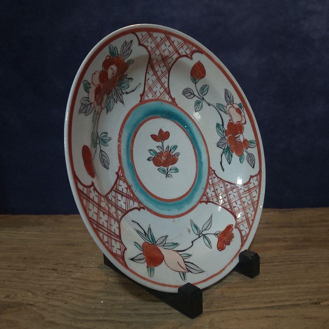 古伊万里、色絵、くらわんか、皿