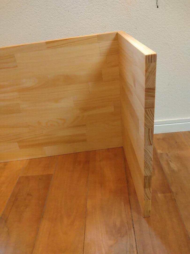 木製　ハンドメイド　オーダー　コの字　シェルフラック　棚　水槽台　サイドテーブル