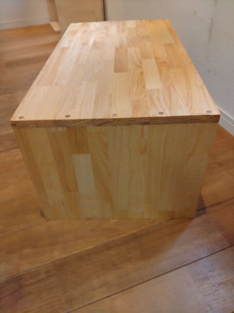 木製　ハンドメイド　オーダー　コの字　シェルフラック　棚　水槽台　サイドテーブル