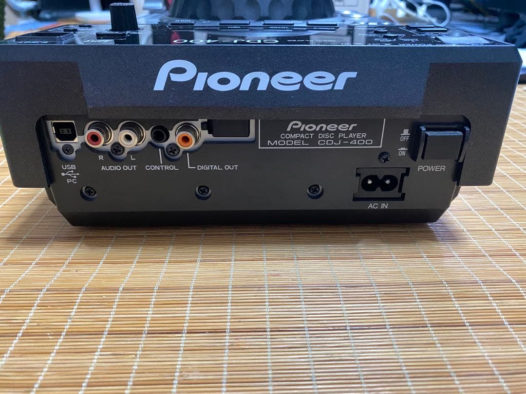 Pioneer CDJ-400 動作品。オシャレ。インテリアにも。