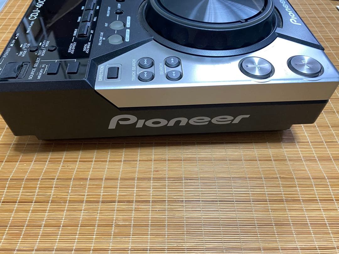 Pioneer CDJ-400 動作品。オシャレ。インテリアにも。