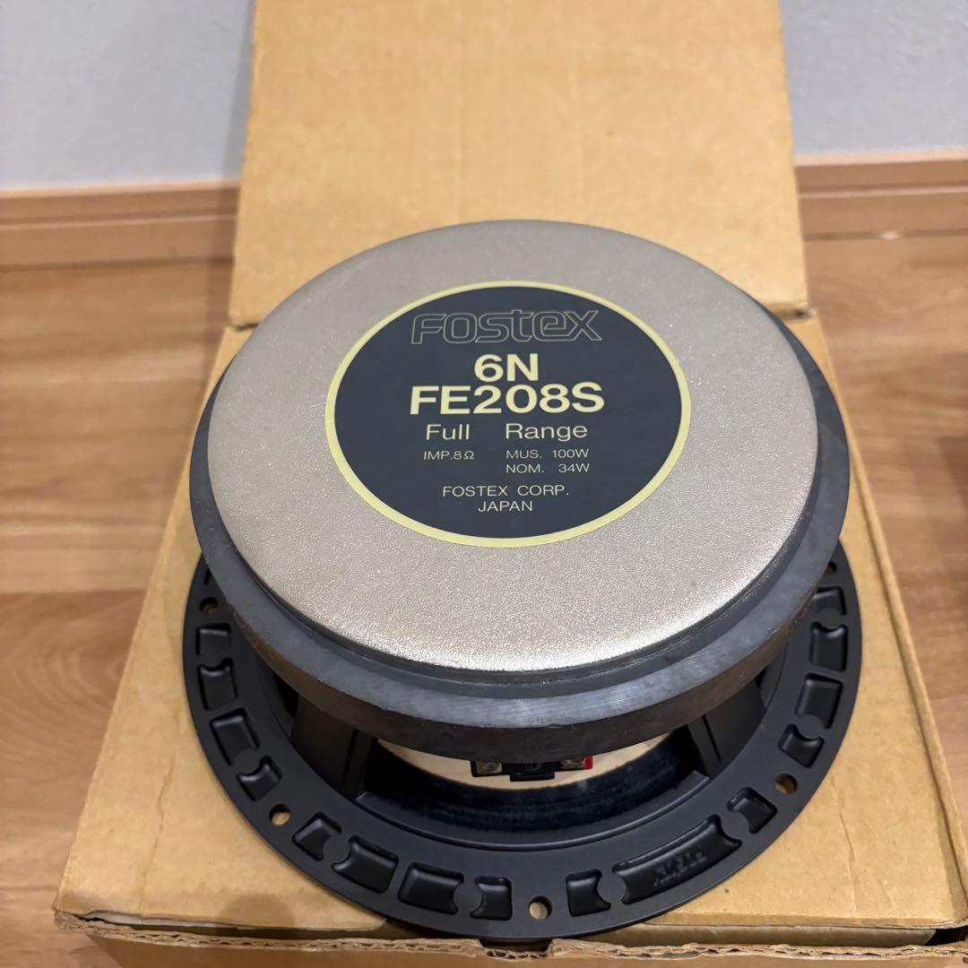 FOSTEX 20cmフルレンジスピーカーペアセット/6N-FE208S