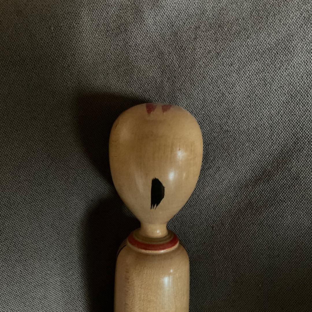 伝統こけし 木地山系 阿部平四郎作 秋田 川連