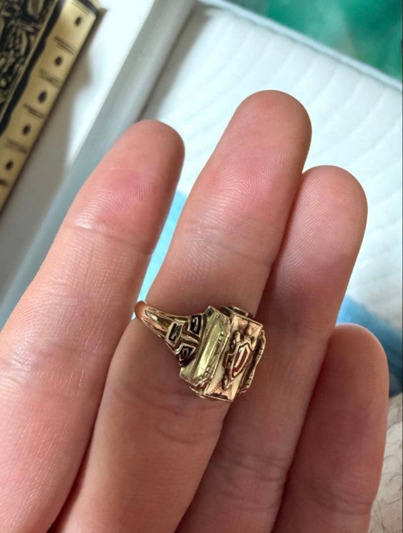 カレッジリング JOSTEN 10K ゴールド