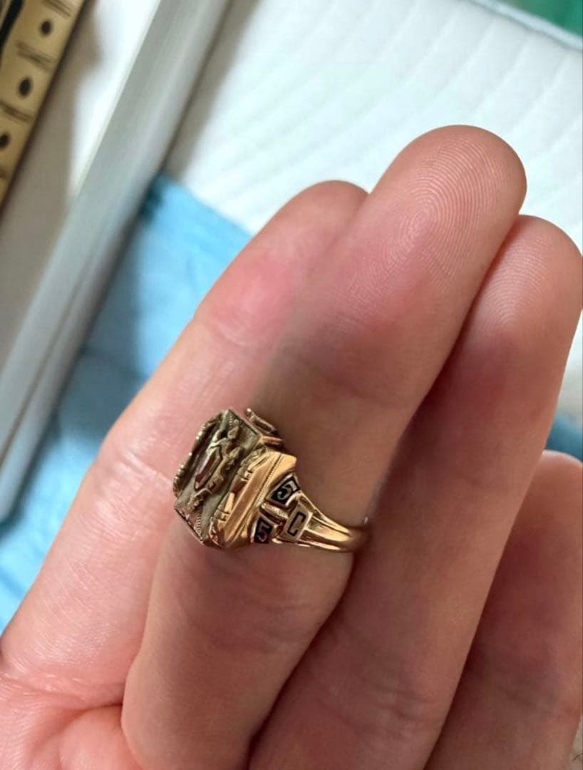 カレッジリング JOSTEN 10K ゴールド