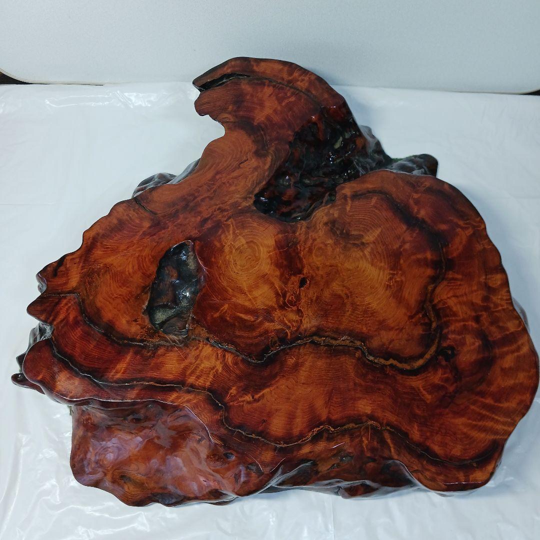 送料込み　屋久杉　希少厚切り台座