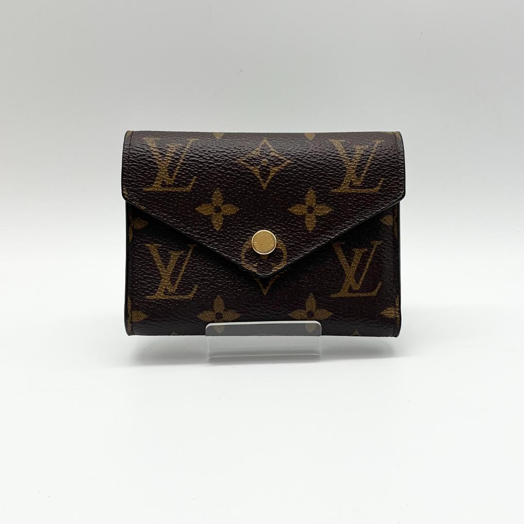 【美品】　ルイヴィトン　モノグラム　ポルトフォイユヴィクトリーヌ　箱保存袋
