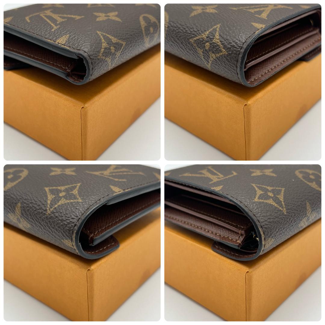【美品】　ルイヴィトン　モノグラム　ポルトフォイユヴィクトリーヌ　箱保存袋