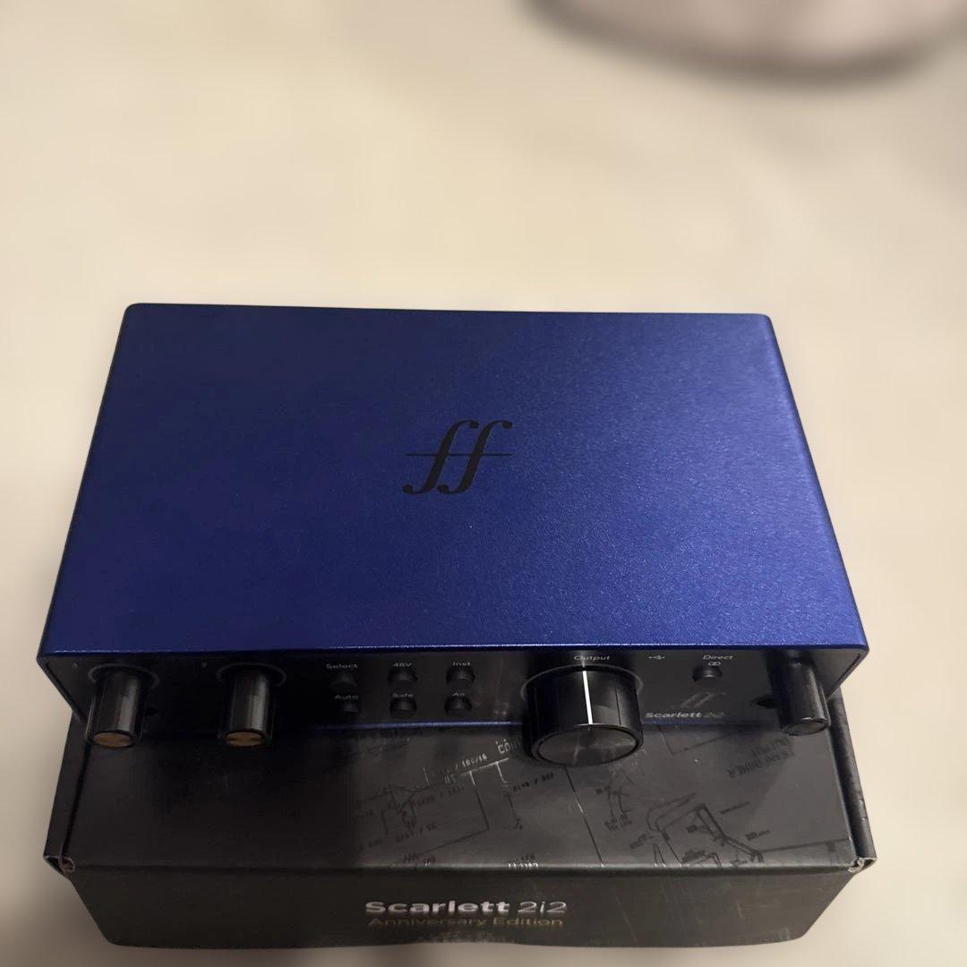 Focusrite Scarlett 2i2 第4世代 40周年記念限定モデル