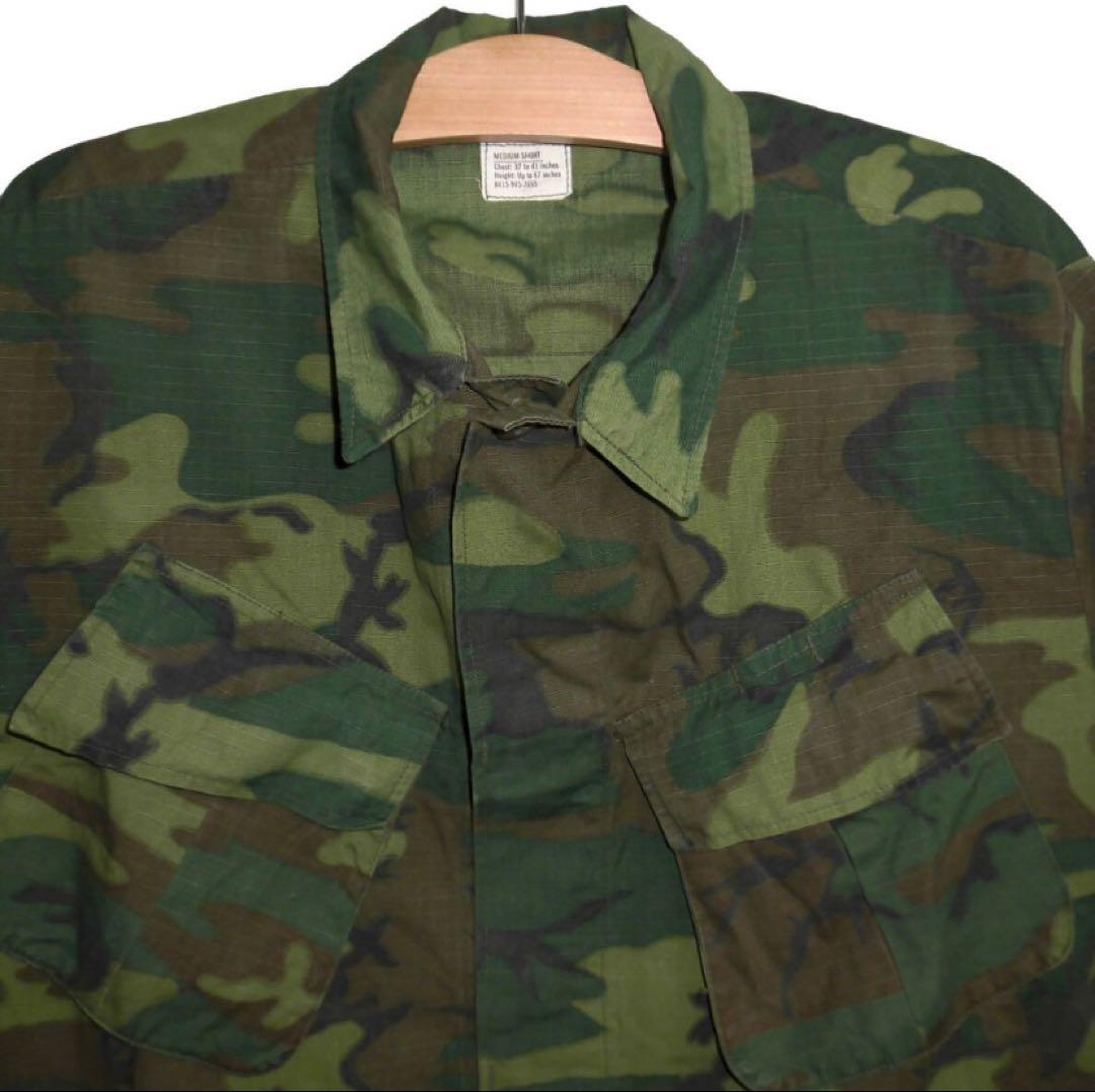米軍実物 60’s NAM戦 ERDL ジャングルファティーグジャケット M-L