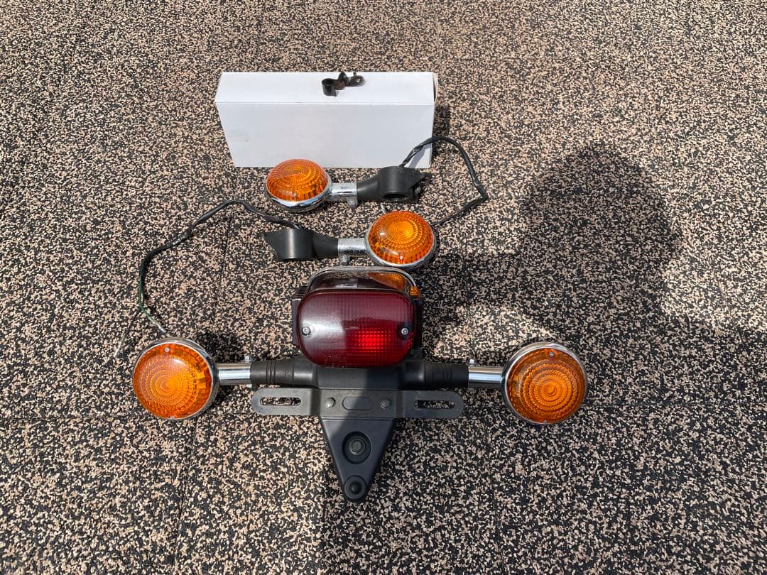 ヤマハドラッグスター250 純正 前後ウインカー　テールランプセット