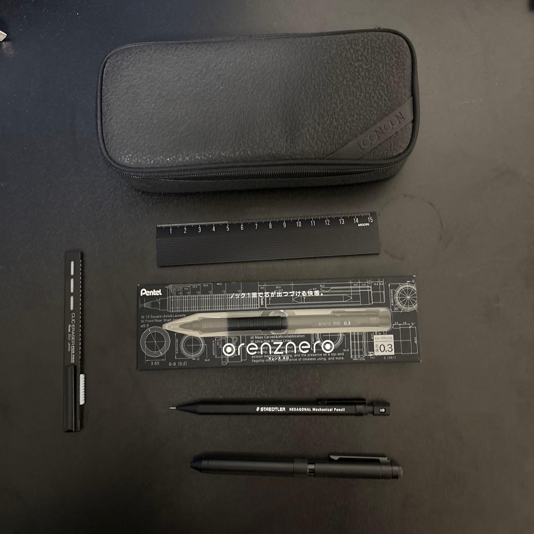 黒系統文房具まとめ売り　ばら売り可